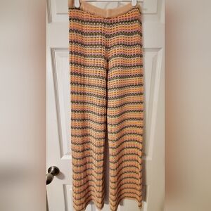 Multicolor Knit Pants